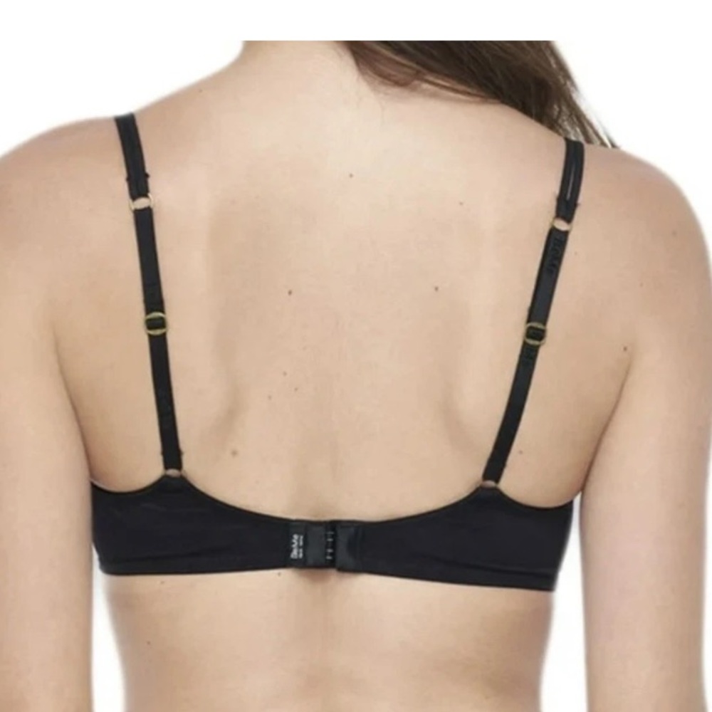BeMe Black Lace Demi Bra Size 32B - Picture 2 of 4
